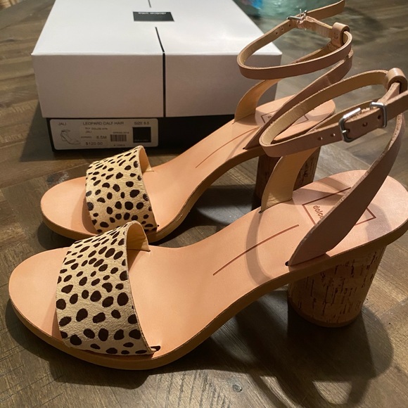 Dolce Vita Shoes - Dolce Vita Leopard Calf Hair Sandals